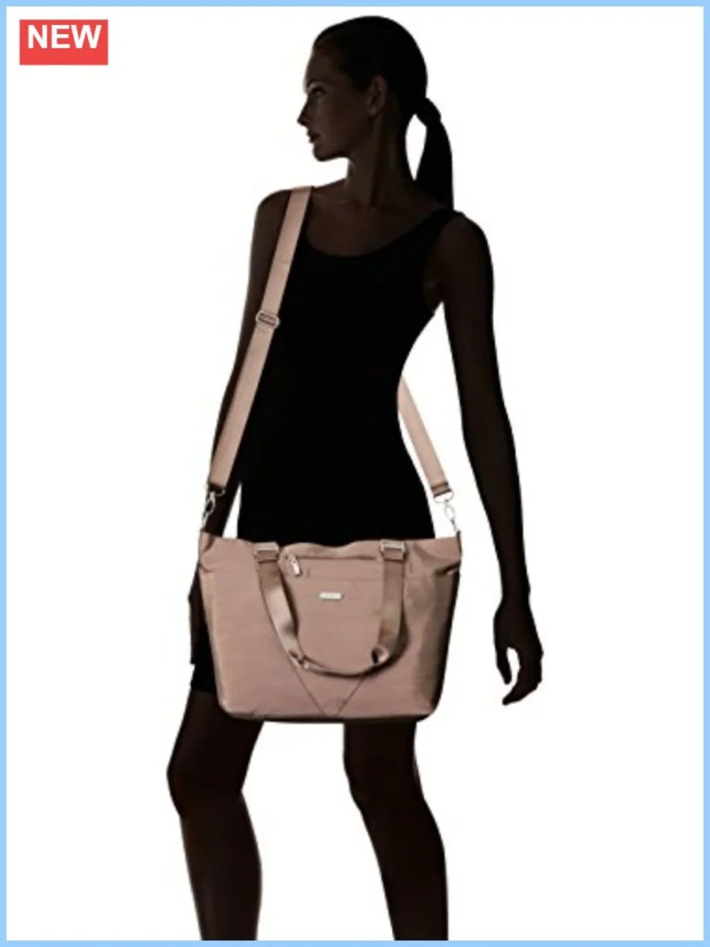 Lightweight Water Resistant Laptop Tote Bag for Women Travel Carry On with